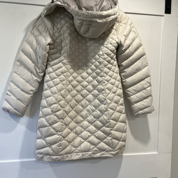 Cream Down Filled Eddie Bauer Winter Jacket - Picture 4 of 6